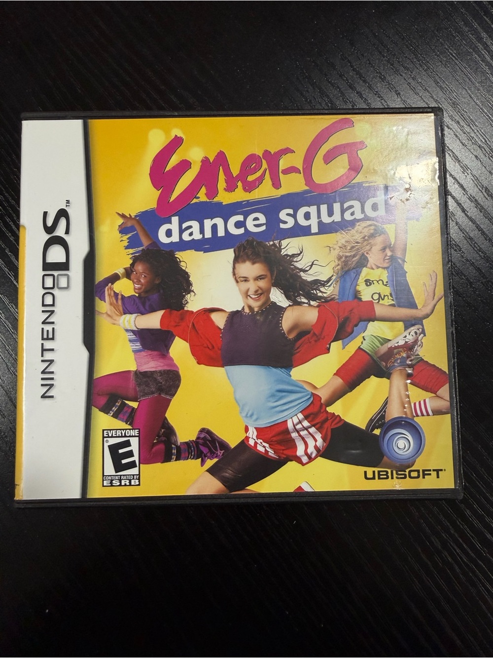 Nintendo DS Emer-G Dance Squad – Yellow Cover with Pink & Blue Accents
